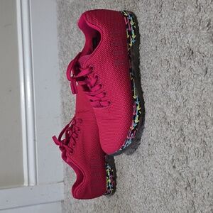 NOBULL United In Movement Outwork Trainer Crossfit Sneaker Shoe Pink M 6 W 7.5